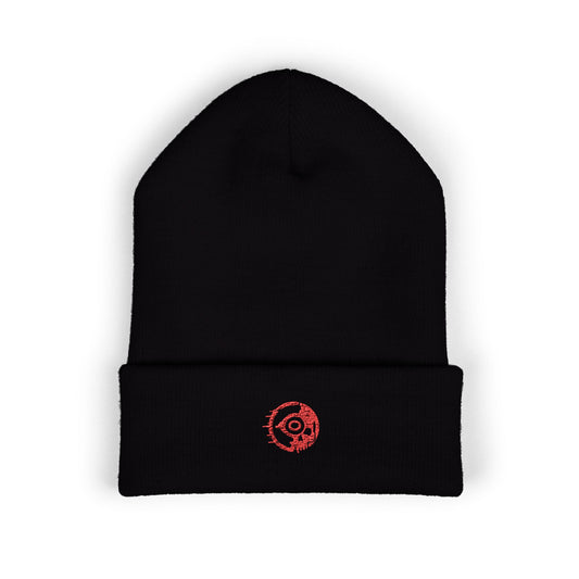 Ghost Protocol // Glitch Eye Sigil Beanie